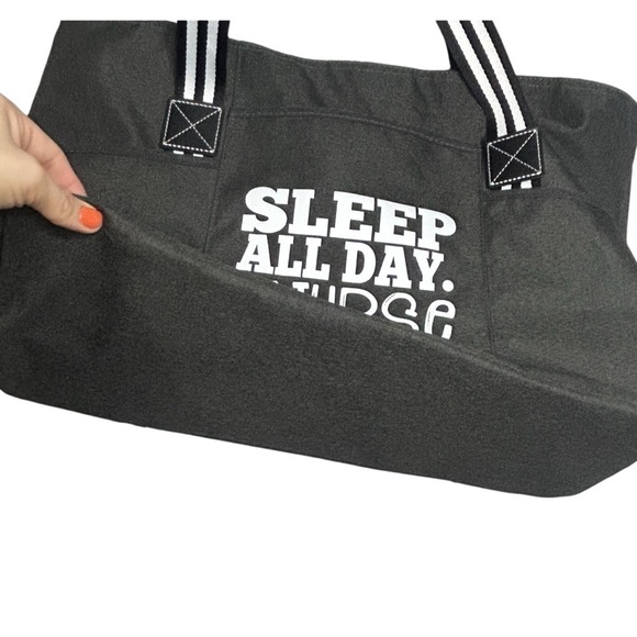 Nurse Tote Bag Work Bag Pockets Shoulder Straps Large Compartments - Picture 8 of 8